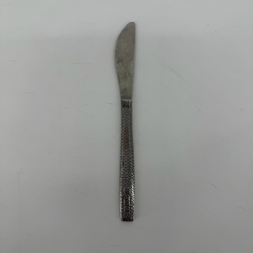 United Airlines Vintage Inflight Butter Knife ABCO Stainless Steel Flatware 6.5"